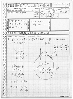 学習状況録簿